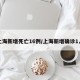 上海新增死亡16例/上海新增确诊1人